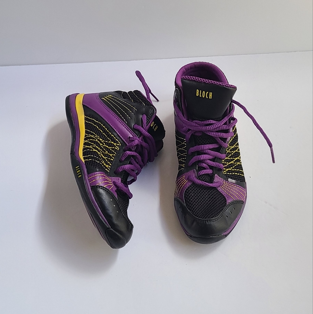 Bloch Hightop Black Sneakers Dance Shoes